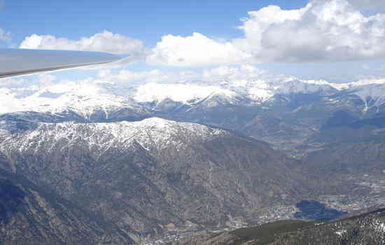 Andorra from the air.