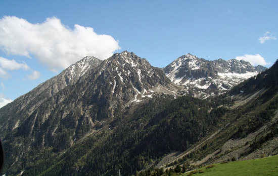 The French part of Andorra, Pas De La Casa.